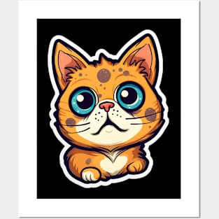 Cute Cat Posters and Art